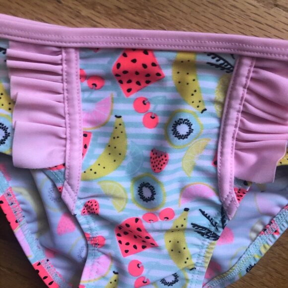 Fruit Swimsuit 2 Piece Matching Rash Guard & Bottoms - Picture 2 of 6